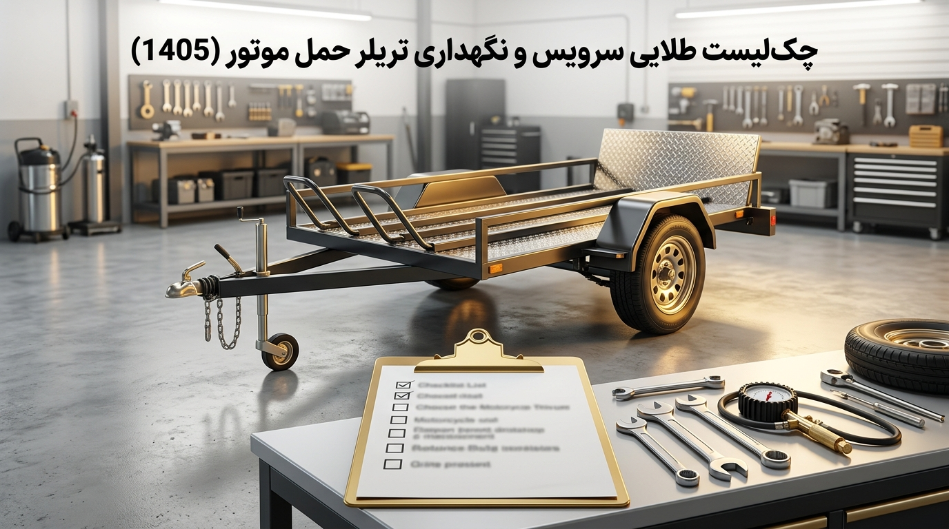 نگهداری تریلر موتور